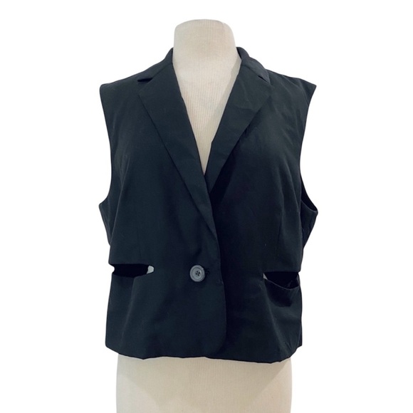 Ports 1961 100% wool and 100% silk lining cut out vest NEW - Picture 8 of 8
